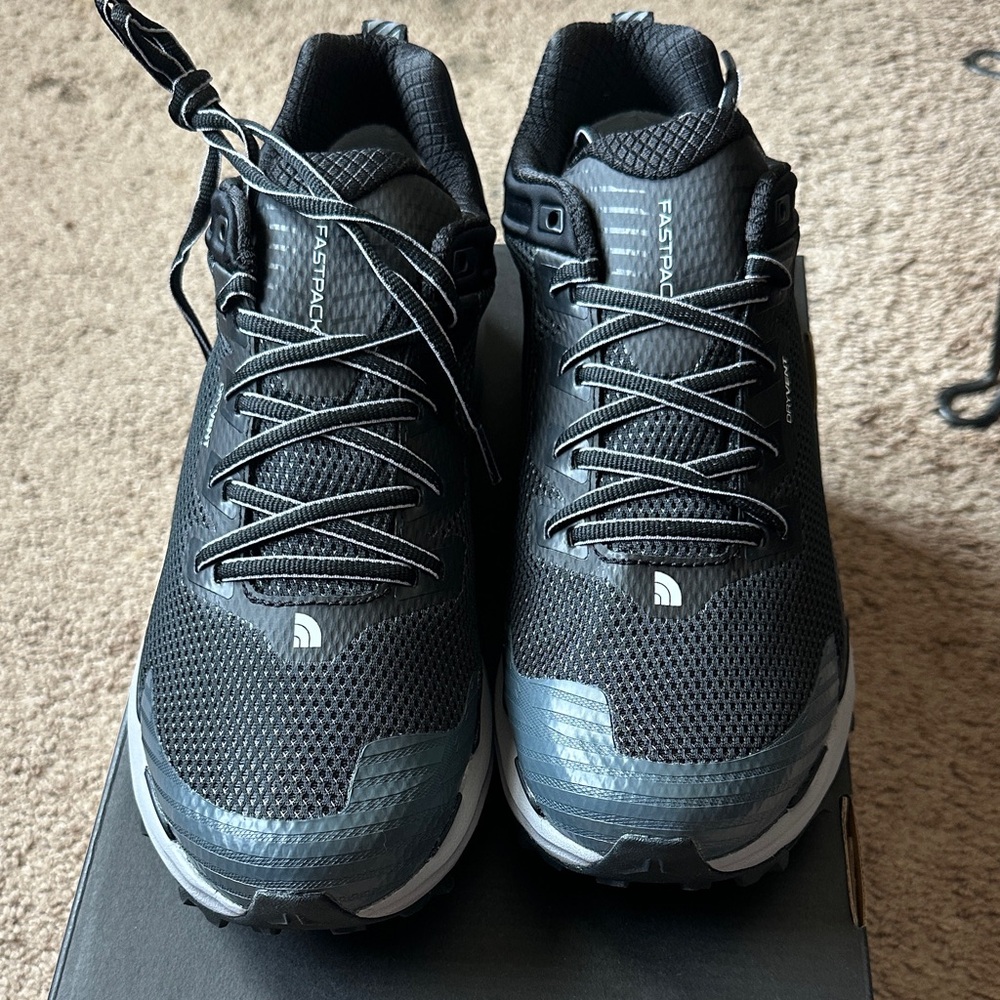 The North Face Black and Gray Athletic Shoes